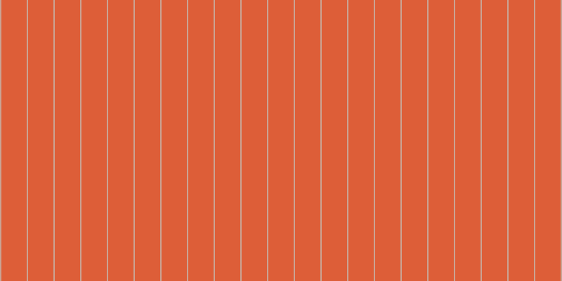 #dd5e38, #caa393 vertical lines, two pixels wide, thirty-six pixels apart