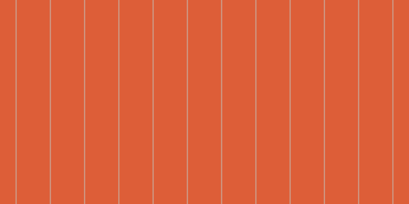#dd5e38, #caa393 vertical lines, two pixels wide, sixty-five pixels apart