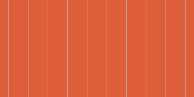 #dd5e38, #caa393 vertical lines, two pixels wide, seventy-nine pixels apart