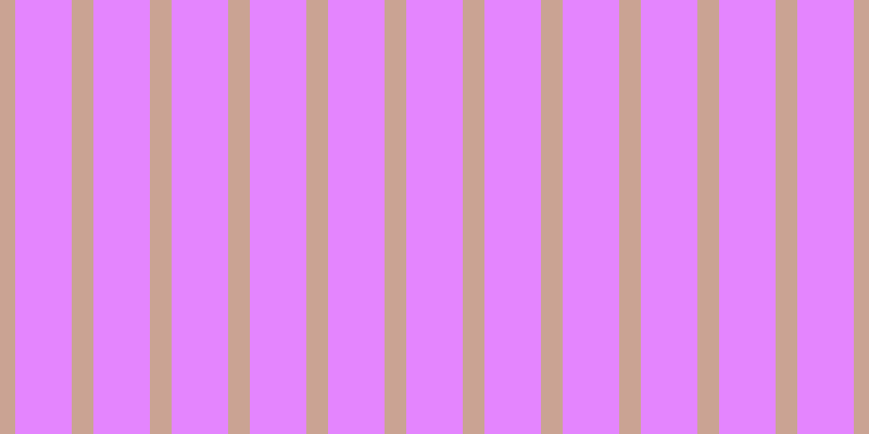 #dd5efe (75%), #caa393 vertical lines, twenty pixels wide, fifty-two pixels apart