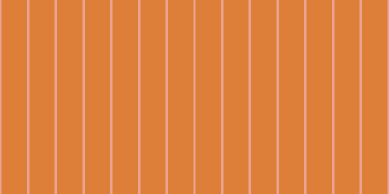 #dd7f38, #eba393 vertical lines, five pixels wide, fifty-two pixels apart