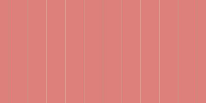 #dd7f7a, #caa393 vertical lines, two pixels wide, seventy-one pixels apart