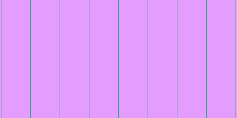 #dd7ffe (75%), #46a393 vertical lines, two pixels wide, ninety-seven pixels apart