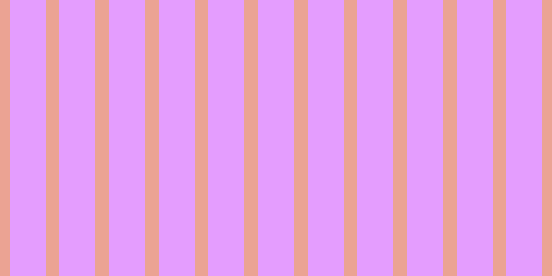 #dd7ffe (75%), #eba393 vertical lines, twenty pixels wide, fifty-two pixels apart