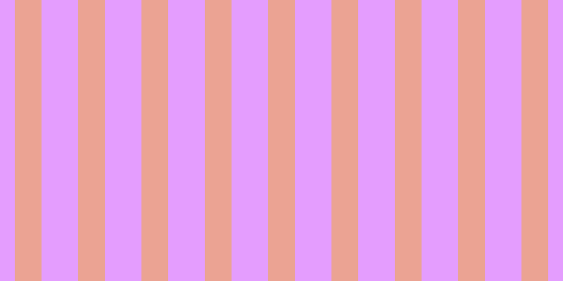 #dd7ffe (75%), #eba393 vertical lines, thirty-eight pixels wide, fifty-two pixels apart
