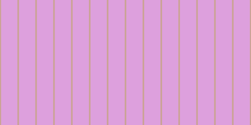 Plum, #caa393 vertical lines, five pixels wide, fifty-two pixels apart