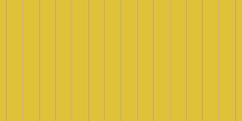 #ddc138, #caa393 vertical lines, two pixels wide, fifty-two pixels apart