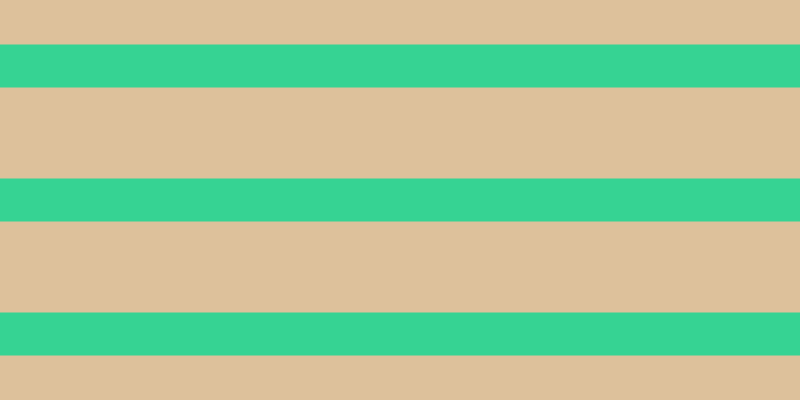 #ddc19b, #36d393 horizontal lines, forty-three pixels wide, ninety-one pixels apart