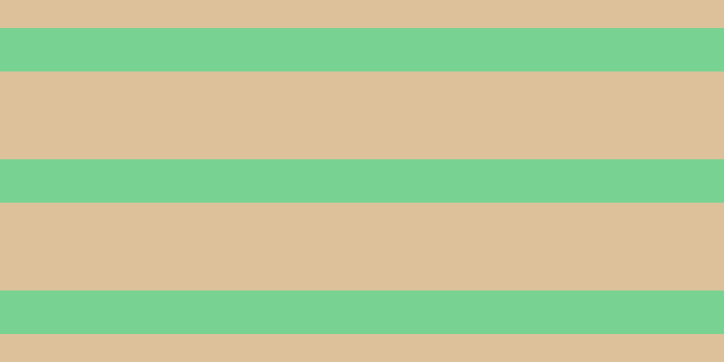 #ddc19b, #78d393 horizontal lines, forty-eight pixels wide, ninety-seven pixels apart