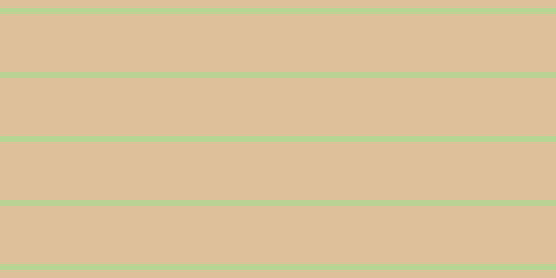 #ddc19b, #bad393 horizontal lines, eight pixels wide, eighty-four pixels apart