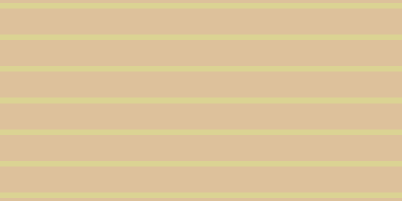 #ddc19b, #dbd393 horizontal lines, eleven pixels wide, fifty-two pixels apart