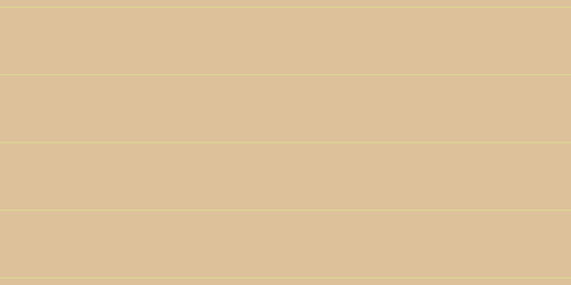 #ddc19b, #dbd393 horizontal lines, two pixels wide, ninety-three pixels apart