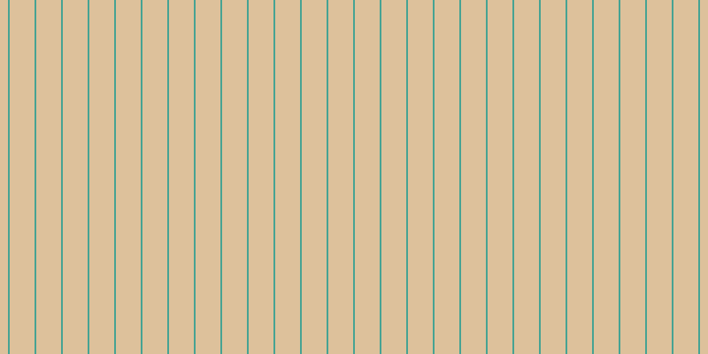 #ddc19b, #46a393 vertical lines, two pixels wide, twenty-eight pixels apart