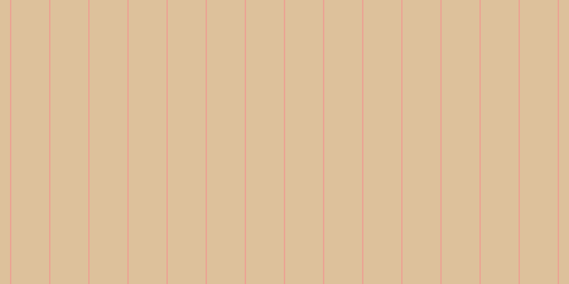 #ddc19b, #eba393 vertical lines, two pixels wide, fifty-three pixels apart