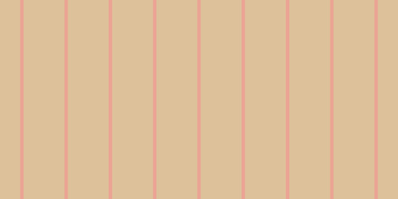 #ddc19b, #eba393 vertical lines, seven pixels wide, eighty-two pixels apart