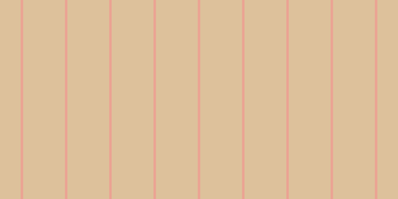 #ddc19b, #eba393 vertical lines, five pixels wide, eighty-four pixels apart