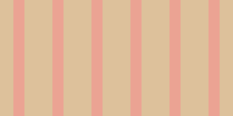 #ddc19b, #eba393 vertical lines, thirty-eight pixels wide, ninety-six pixels apart
