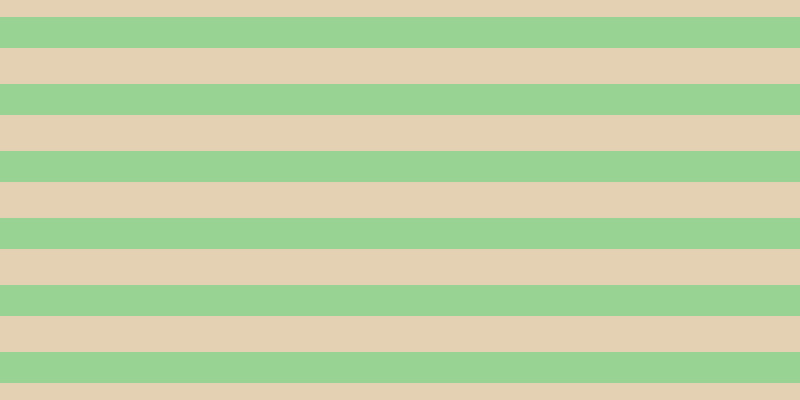 #ddc19b (75%), #99d393 horizontal lines, thirty-one pixels wide, thirty-six pixels apart