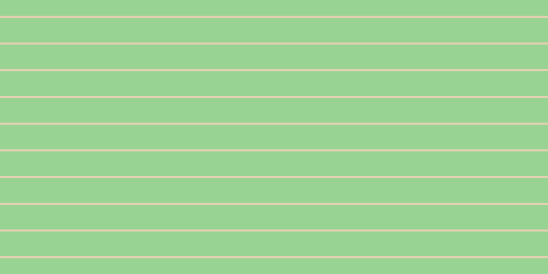 #ddc19b (75%), #99d393 horizontal lines, thirty-six pixels wide, three pixels apart