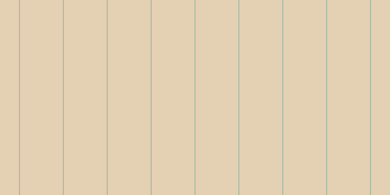 #ddc19b (75%), #67a393 vertical lines, one pixels wide, eighty-nine pixels apart