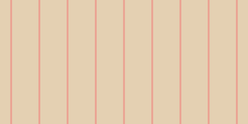 #ddc19b (75%), #eba393 vertical lines, six pixels wide, eighty-five pixels apart