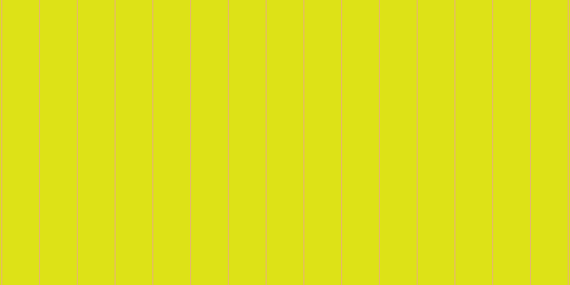 #dde217, #eba393 vertical lines, one pixels wide, fifty-two pixels apart