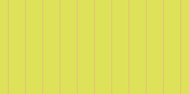 #dde259, #eba393 vertical lines, two pixels wide, seventy-one pixels apart
