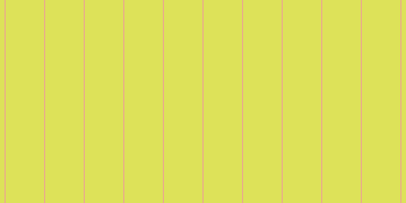 #dde259, #eba393 vertical lines, two pixels wide, seventy-six pixels apart