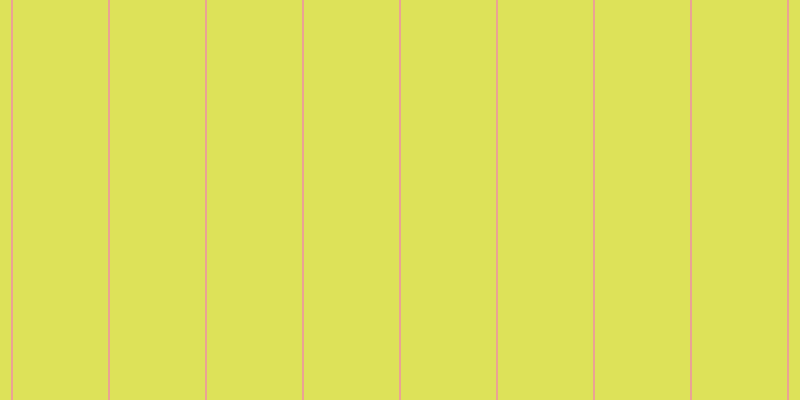 #dde259, #eba393 vertical lines, two pixels wide, ninety-five pixels apart