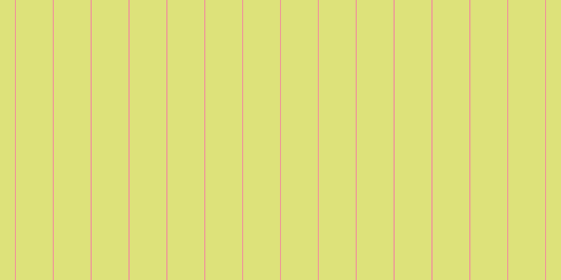 #dde27a, #eba393 vertical lines, two pixels wide, fifty-two pixels apart
