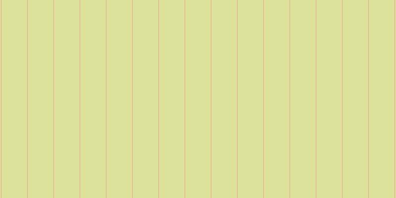 #dde29b, #eba393 vertical lines, one pixels wide, fifty-two pixels apart