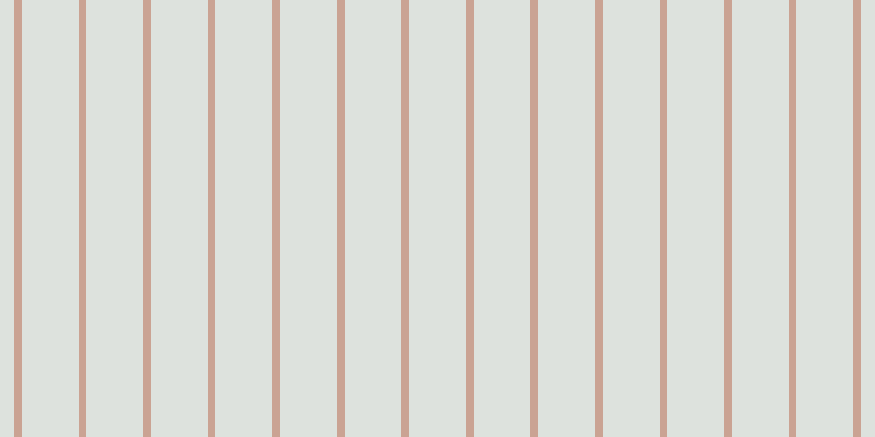 #dde2dd, #caa393 vertical lines, seven pixels wide, fifty-two pixels apart