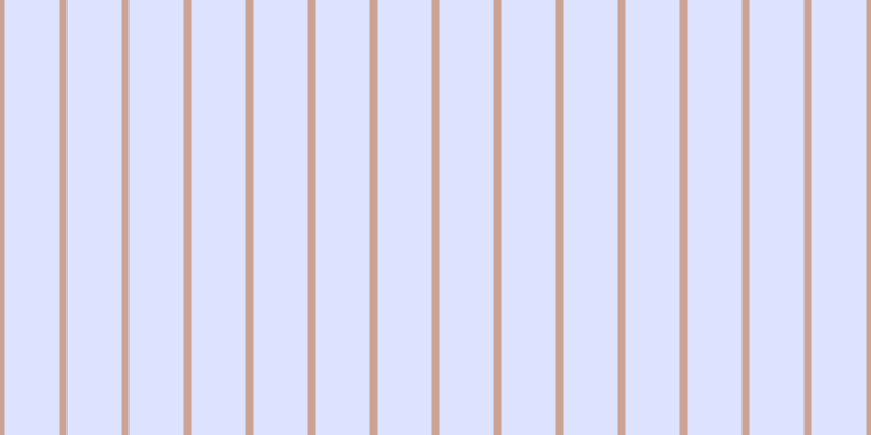#dde2fe, #caa393 vertical lines, seven pixels wide, fifty pixels apart