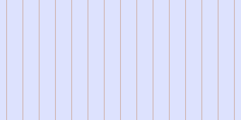 #dde2fe, #caa393 vertical lines, two pixels wide, fifty-two pixels apart