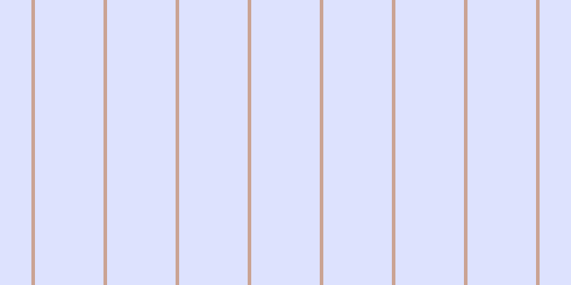 #dde2fe, #caa393 vertical lines, five pixels wide, ninety-six pixels apart