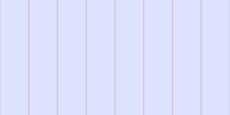 #dde2fe, #caa393 vertical lines, two pixels wide, ninety-eight pixels apart