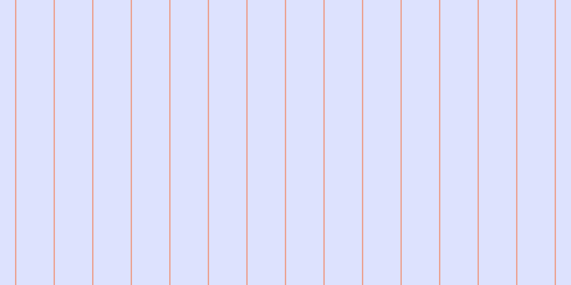 #dde2fe, #eba393 vertical lines, two pixels wide, fifty-two pixels apart