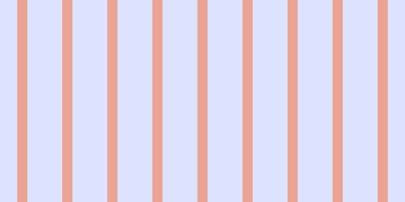 #dde2fe, #eba393 vertical lines, twenty pixels wide, sixty-nine pixels apart