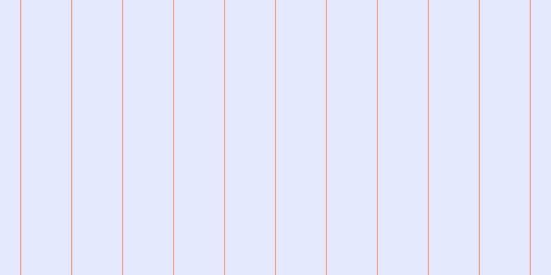 #dde2fe (75%), #eba393 vertical lines, two pixels wide, seventy-two pixels apart