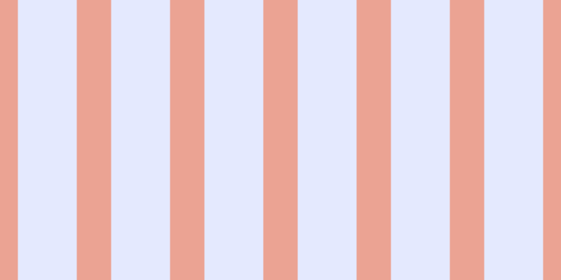 #dde2fe (75%), #eba393 vertical lines, forty-nine pixels wide, eighty-four pixels apart