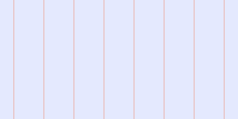 #dde2fe (75%), #eba393 vertical lines, two pixels wide, ninety-nine pixels apart