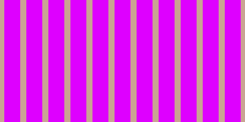 #de00ff, #caa393 vertical lines, twenty pixels wide, fifty-two pixels apart