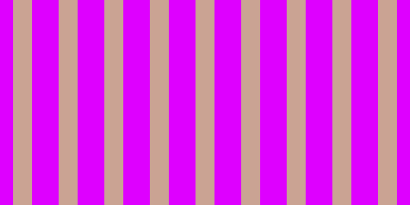 #de00ff, #caa393 vertical lines, thirty-seven pixels wide, fifty-two pixels apart