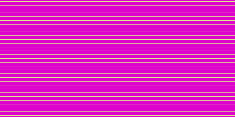 #de04cd, #dbd393 horizontal lines, two pixels wide, eleven pixels apart