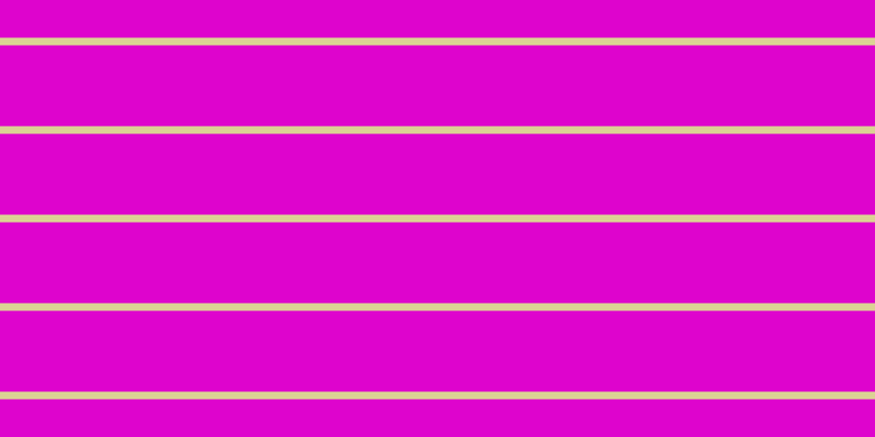 #de04cd, #dbd393 horizontal lines, seven pixels wide, seventy-four pixels apart