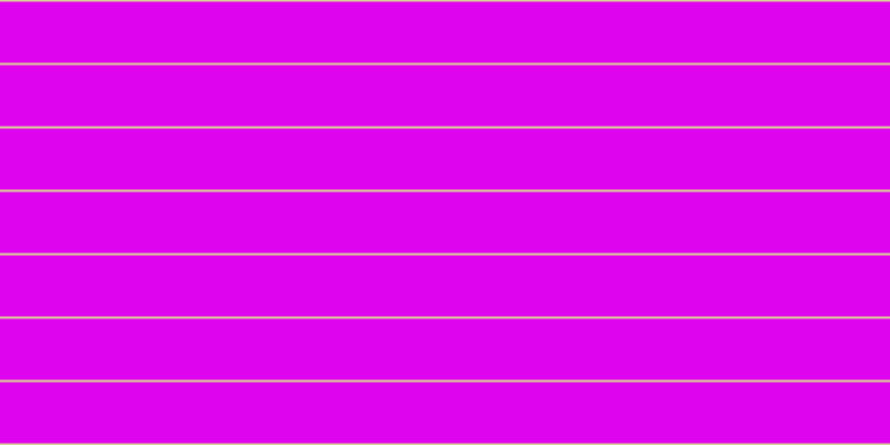 #de04ee, #dbd393 horizontal lines, two pixels wide, fifty-five pixels apart