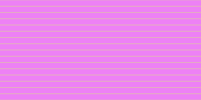 #de04ee (50%), #dbd393 horizontal lines, two pixels wide, twenty-three pixels apart