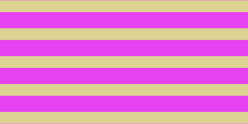 #de04ee (75%), #dbd393 horizontal lines, thirty-eight pixels wide, fifty-two pixels apart