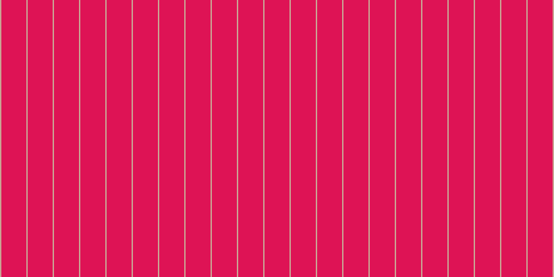 #de1355, #caa393 vertical lines, two pixels wide, thirty-six pixels apart
