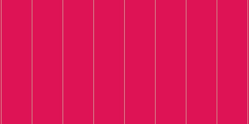 #de1355, #caa393 vertical lines, two pixels wide, ninety-seven pixels apart